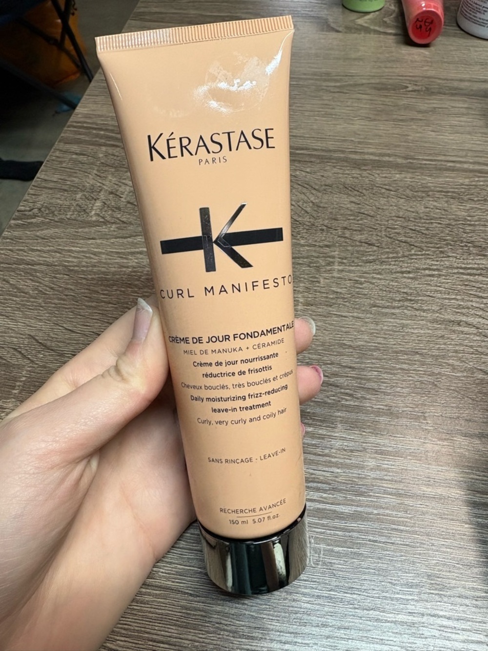 Curl Manifesto Daily Moisturizing Leave-In Cream - Peach